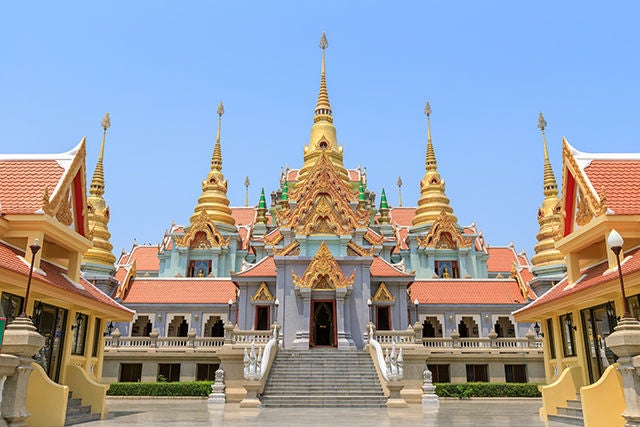 Phra Mahathat Chedi Phakdee Prakat Pagoda on top of mountain at Baan Grood, Prachuap Khiri Khan, Thailand, Phra Mahathat Chedi Phakdee Prakat Pagoda on top of mountain at Phra Mahathat Chedi Phakdee Prakat Pagoda on top of mountain at Baan Grood, Prachuap Khiri Khan, Thailand