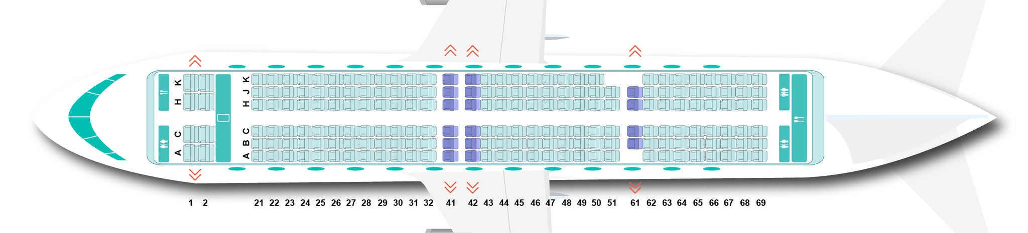 Emergency Exit Seat