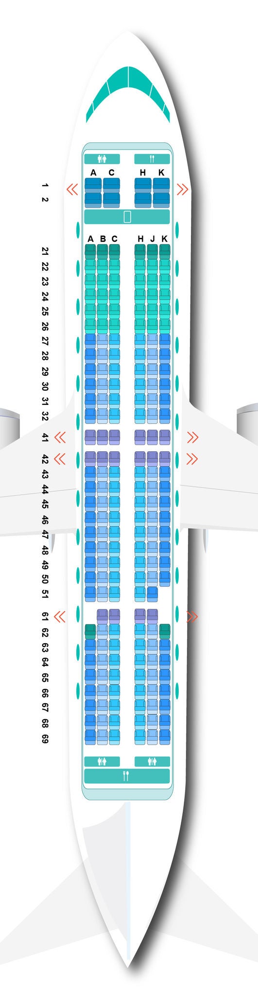 seat map
