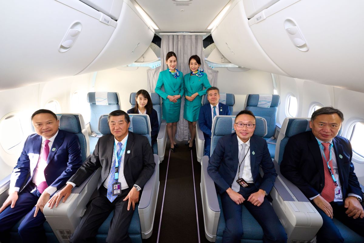 Greater Bay Airlines celebrates fleet expansion with its first Boeing 737-9 aircraft