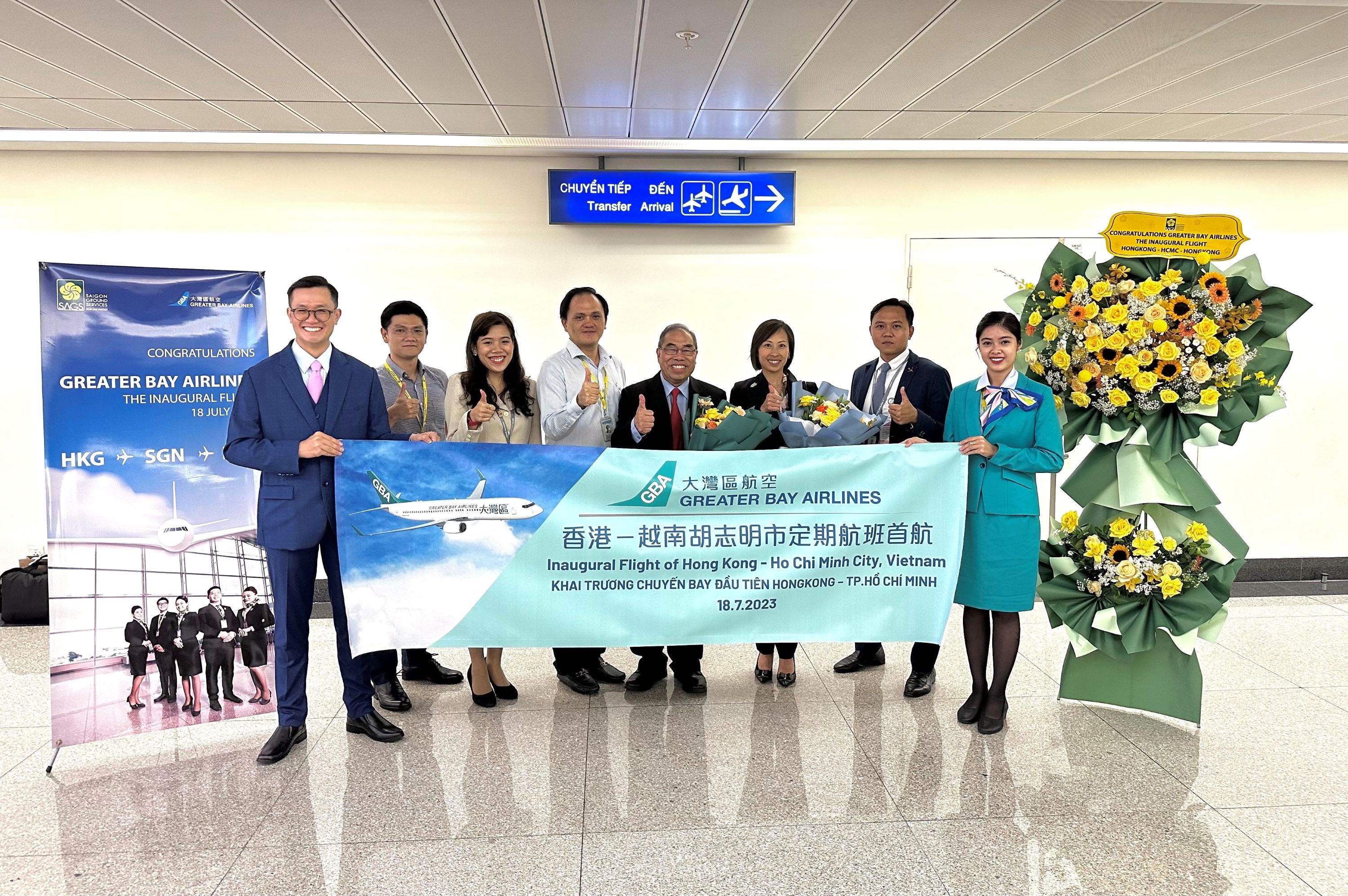 Greater Bay Airlines commences service to Ho Chi Minh City, Vietnam